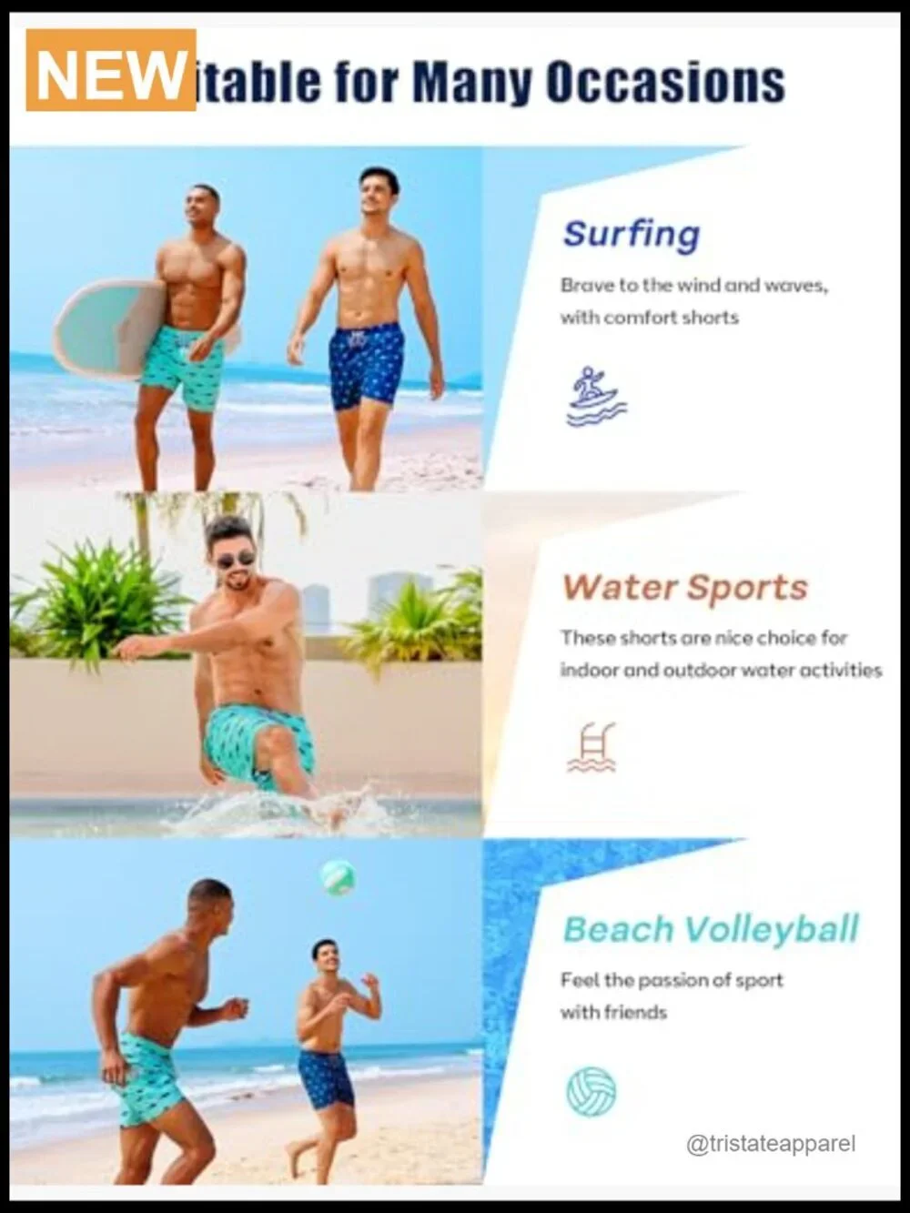 Men's Swim Trunks 5